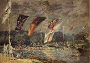 Alfred Sisley Regattas at Molesey Spain oil painting artist